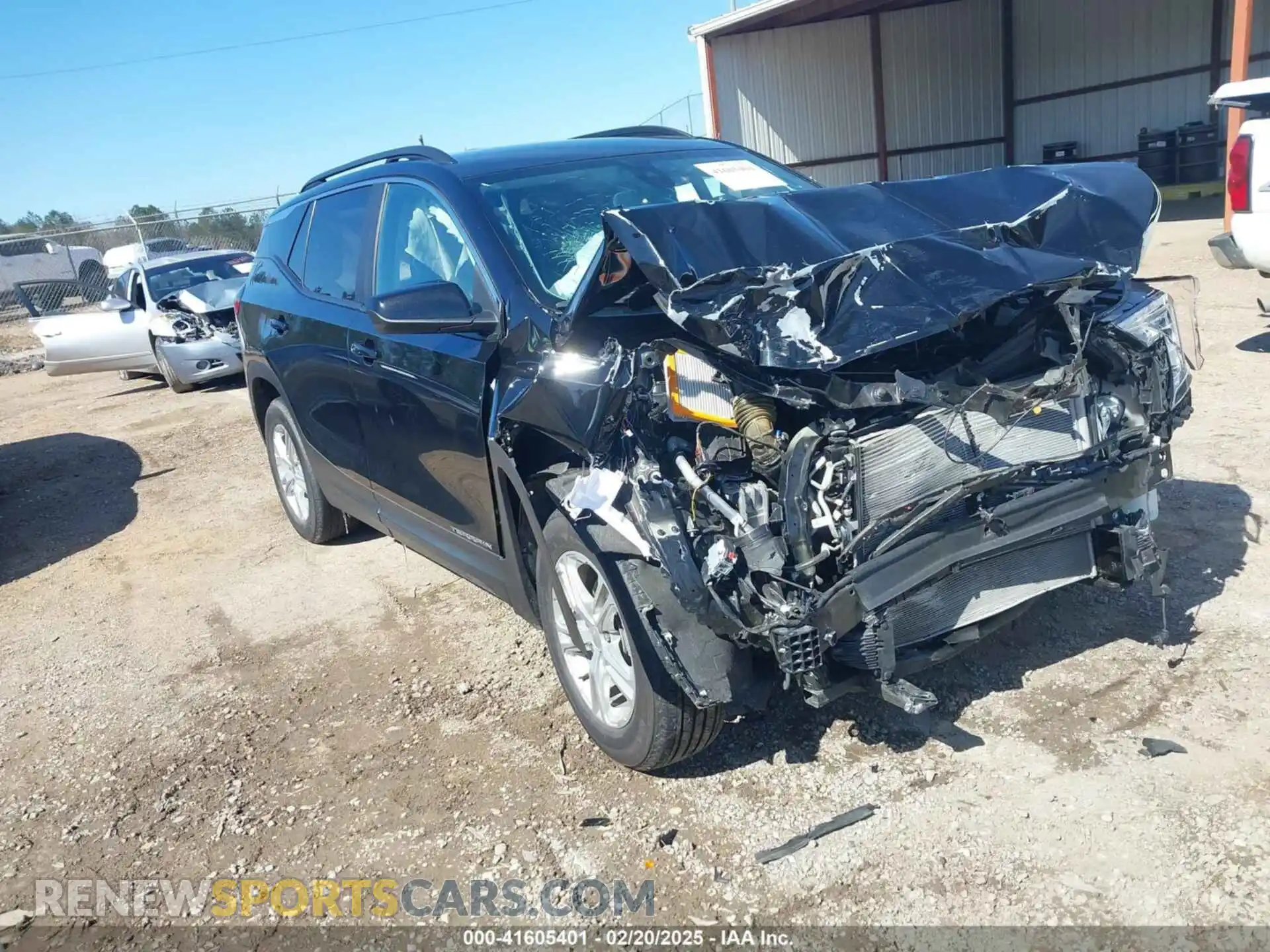 1 Photograph of a damaged car 3GKALMEG0PL255094 GMC TERRAIN 2023