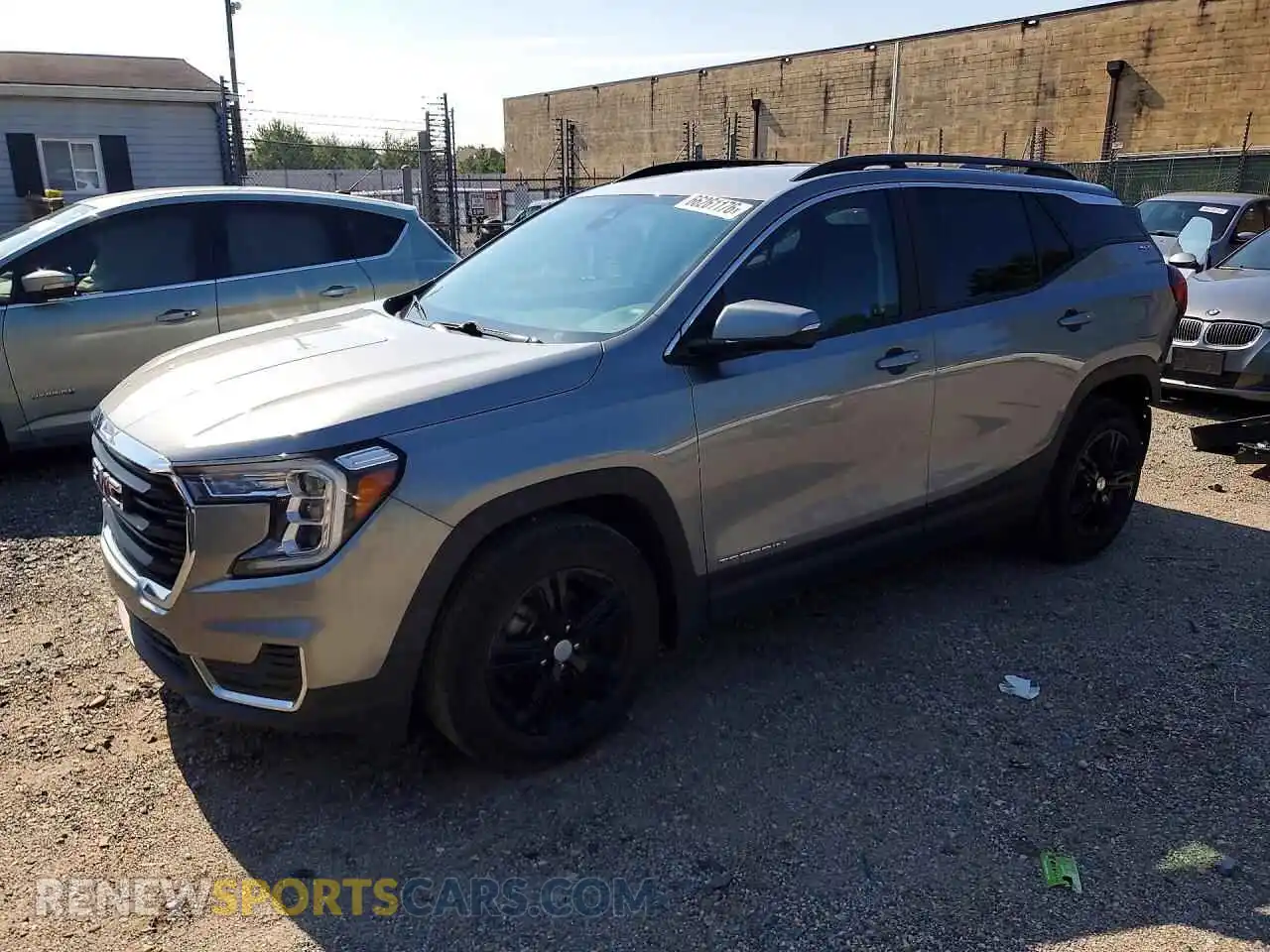 1 fotografías del automóvil dañado 3GKALMEG1PL168577 GMC TERRAIN 2023
