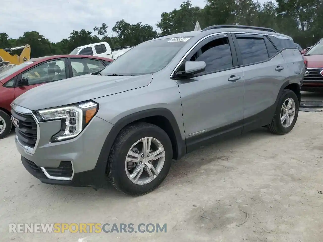 1 Photograph of a damaged car 3GKALMEG1PL178414 GMC TERRAIN 2023