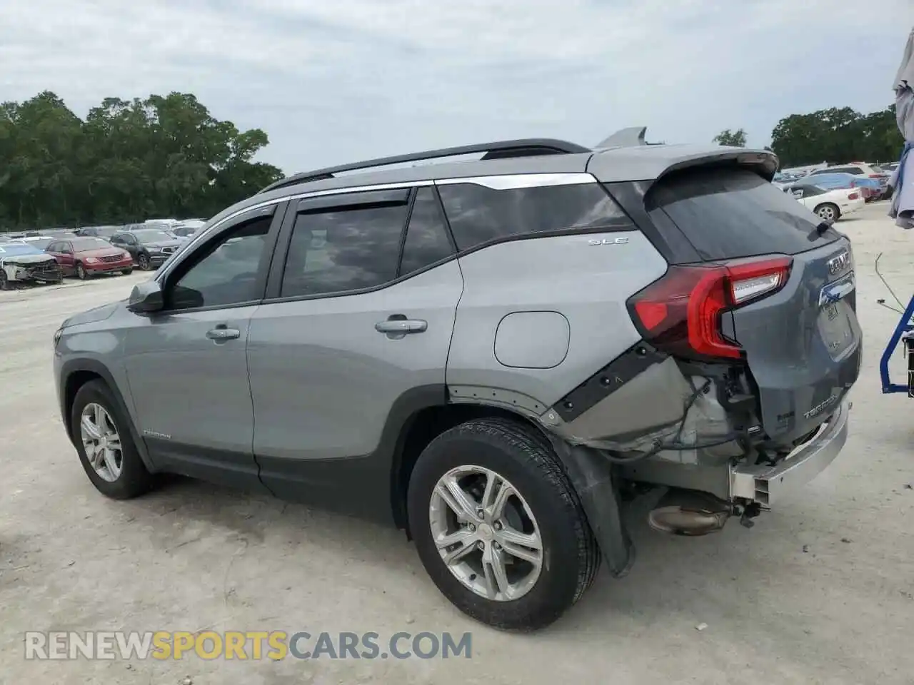 2 Photograph of a damaged car 3GKALMEG1PL178414 GMC TERRAIN 2023