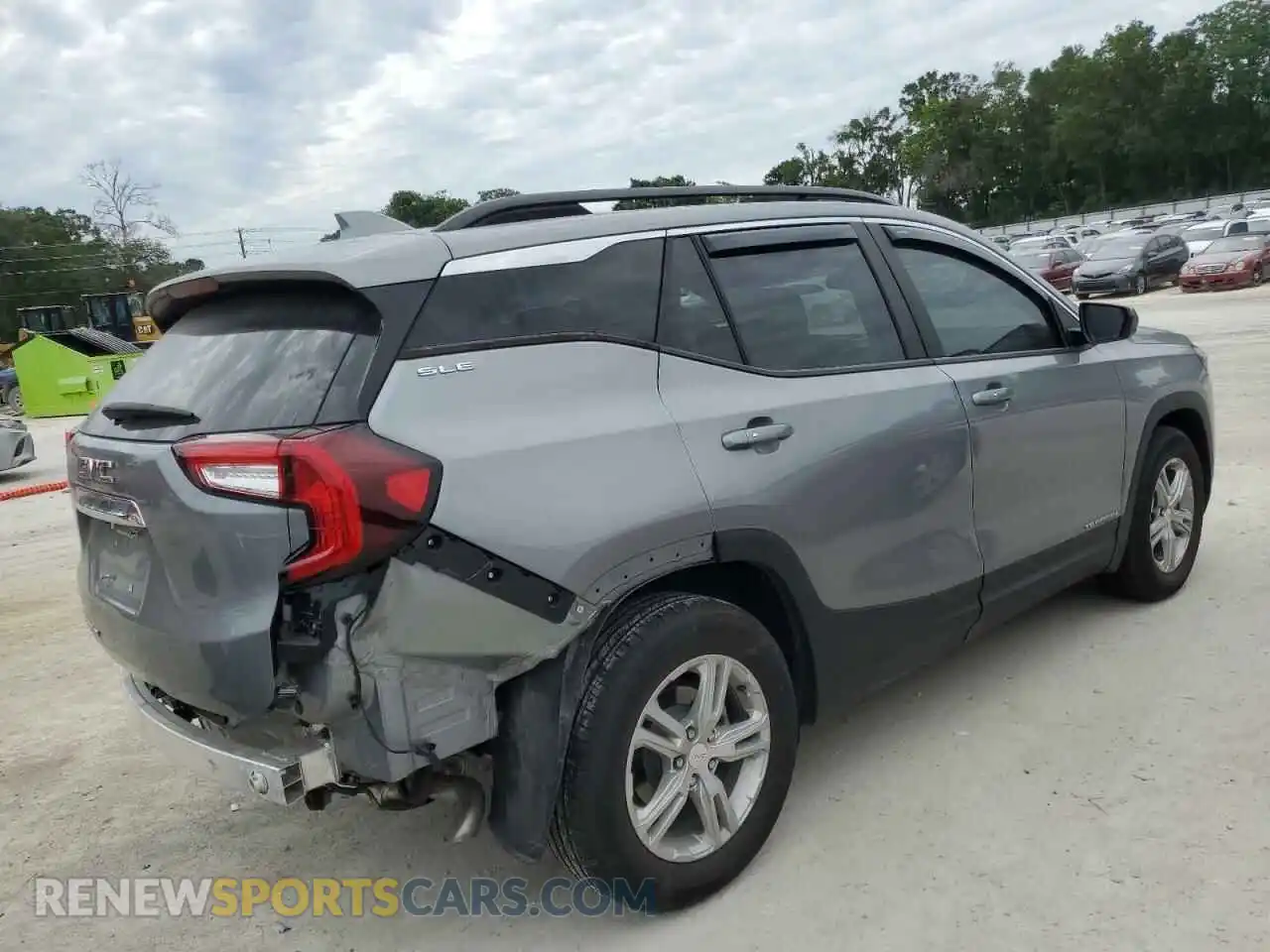 3 Photograph of a damaged car 3GKALMEG1PL178414 GMC TERRAIN 2023