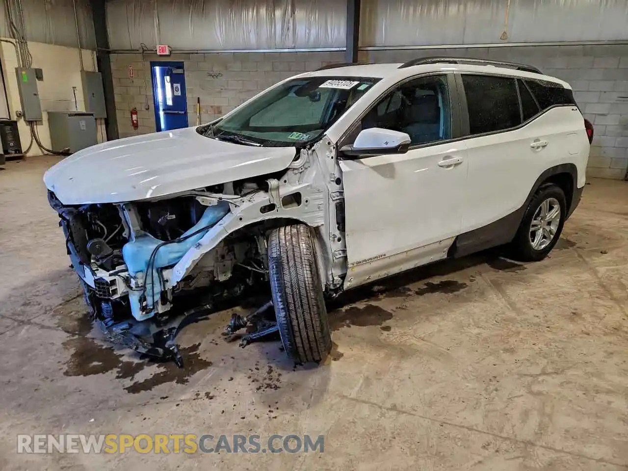1 Photograph of a damaged car 3GKALMEG2PL110090 GMC TERRAIN 2023
