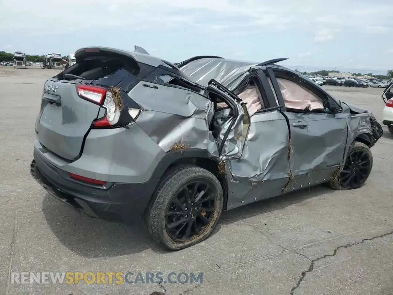 3 Photograph of a damaged car 3GKALMEG2PL117637 GMC TERRAIN 2023