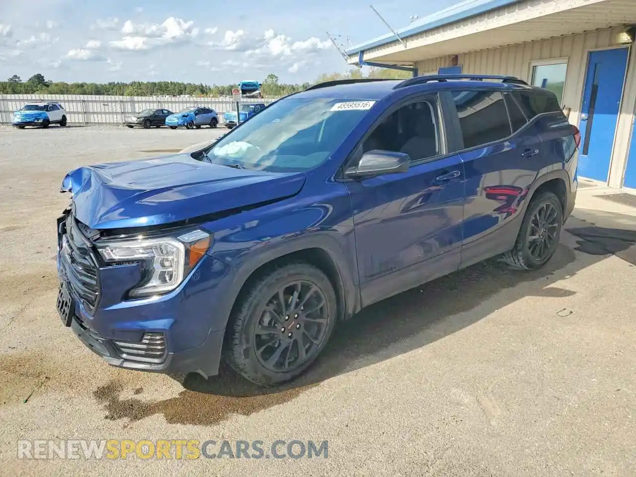 1 Photograph of a damaged car 3GKALMEG2PL168118 GMC TERRAIN 2023