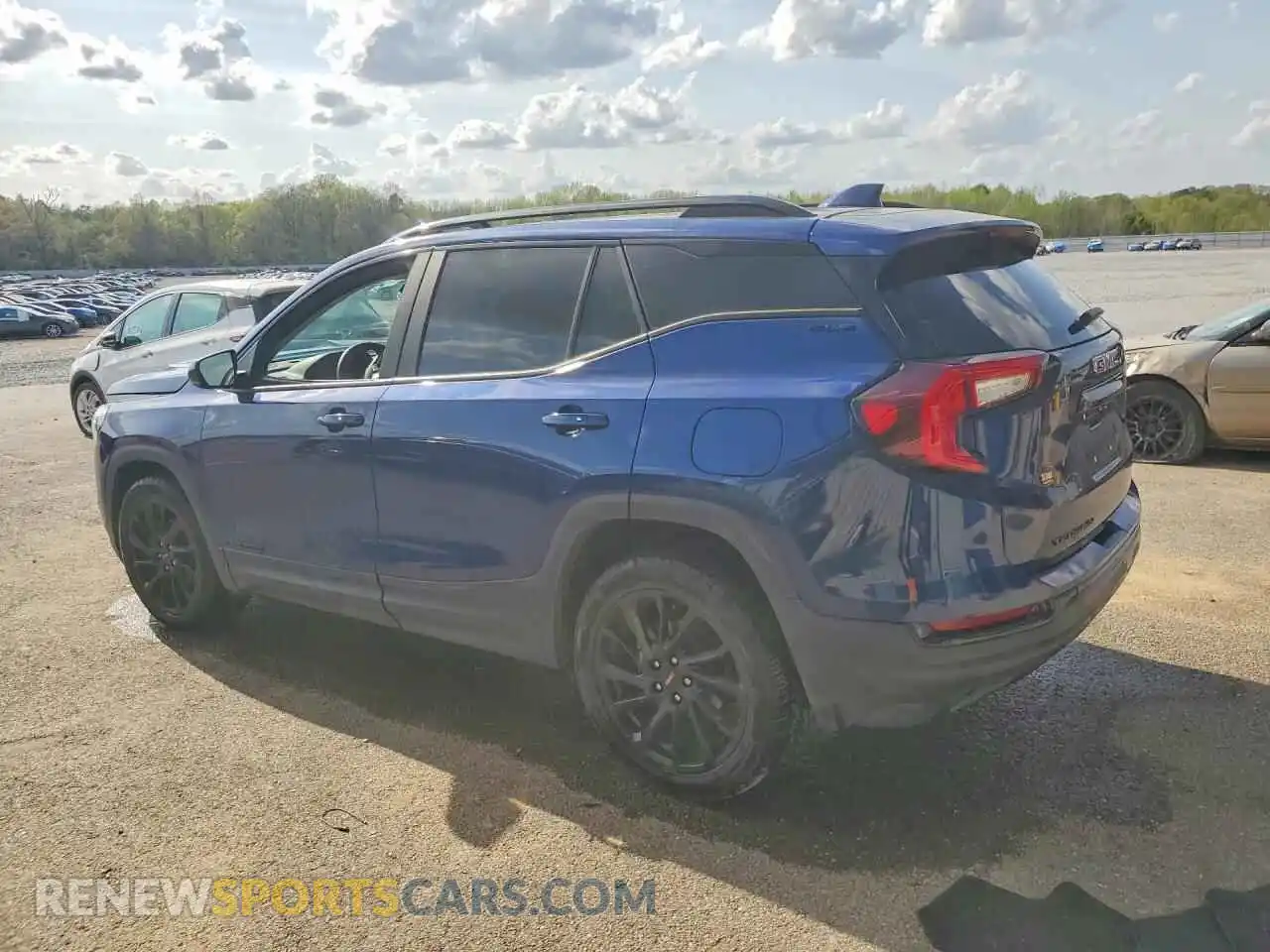 2 Photograph of a damaged car 3GKALMEG2PL168118 GMC TERRAIN 2023