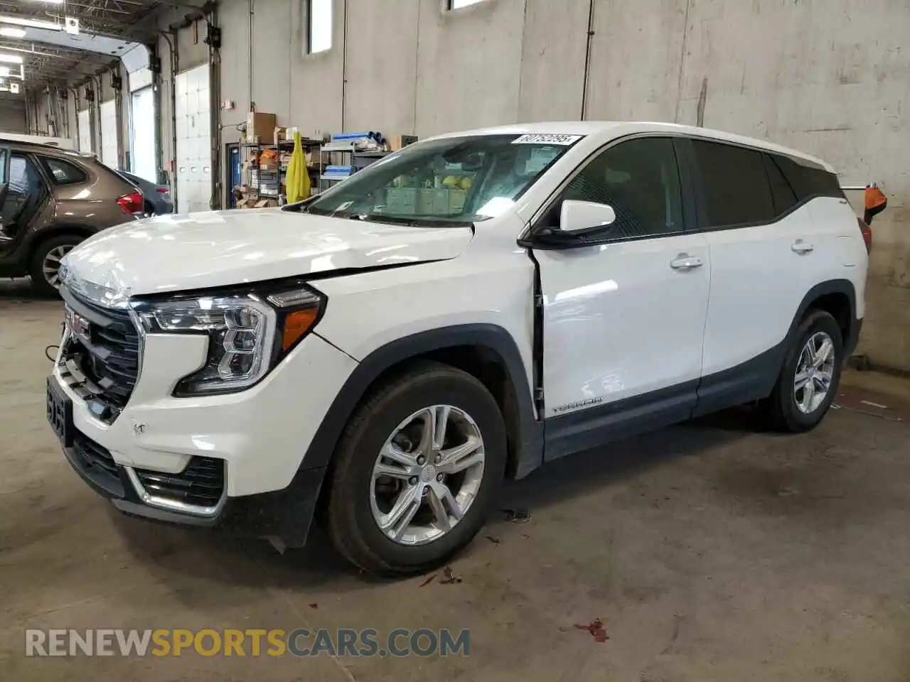 1 Photograph of a damaged car 3GKALMEG2PL195366 GMC TERRAIN 2023