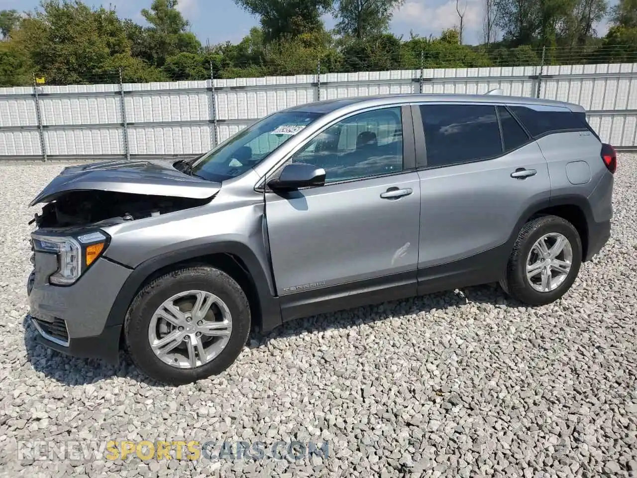 1 Photograph of a damaged car 3GKALMEG2PL210691 GMC TERRAIN 2023