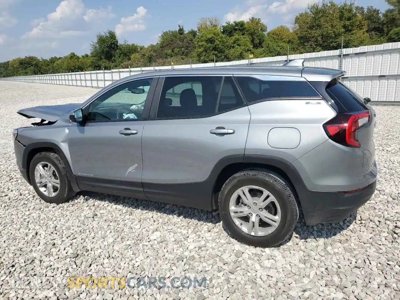 2 Photograph of a damaged car 3GKALMEG2PL210691 GMC TERRAIN 2023