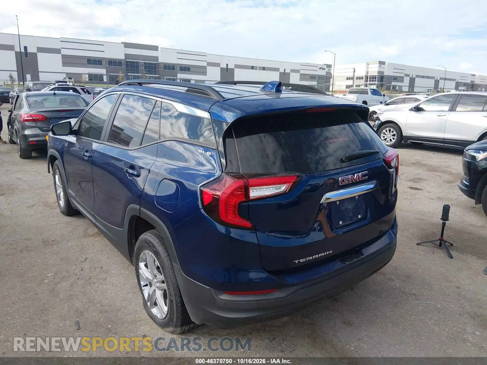 3 Photograph of a damaged car 3GKALMEG4PL108003 GMC TERRAIN 2023