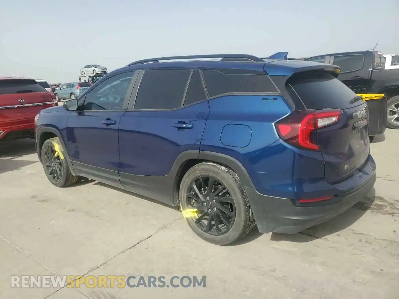 2 Photograph of a damaged car 3GKALMEG4PL134343 GMC TERRAIN 2023