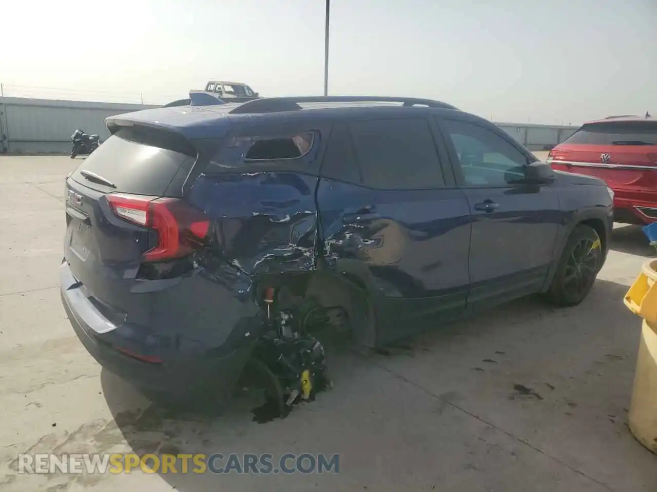 3 Photograph of a damaged car 3GKALMEG4PL134343 GMC TERRAIN 2023