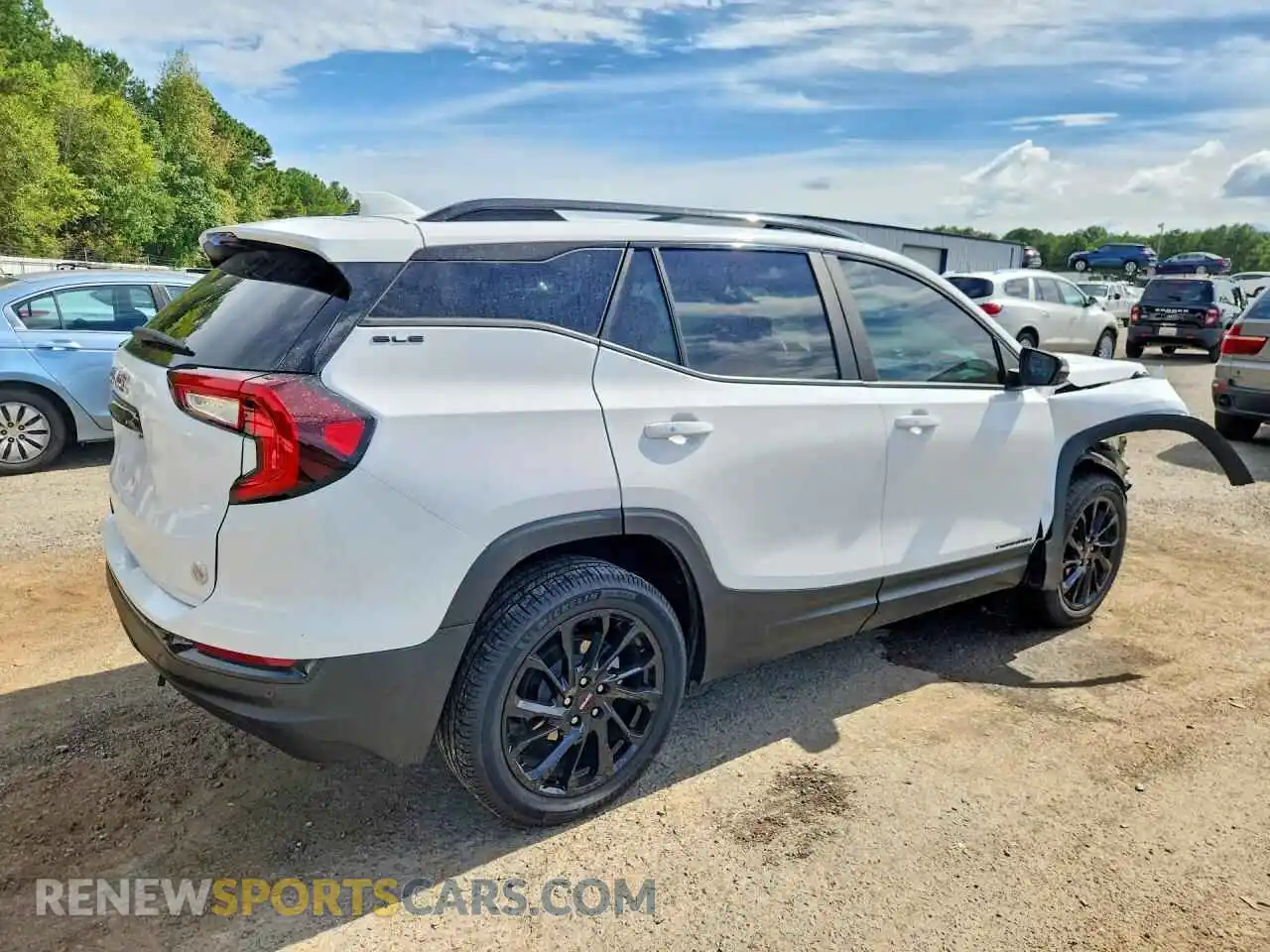 3 Photograph of a damaged car 3GKALMEG4PL243983 GMC TERRAIN 2023
