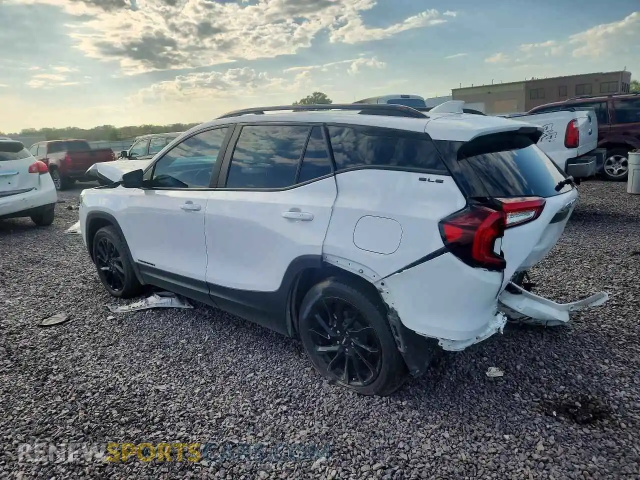 2 Photograph of a damaged car 3GKALMEG5PL130947 GMC TERRAIN 2023