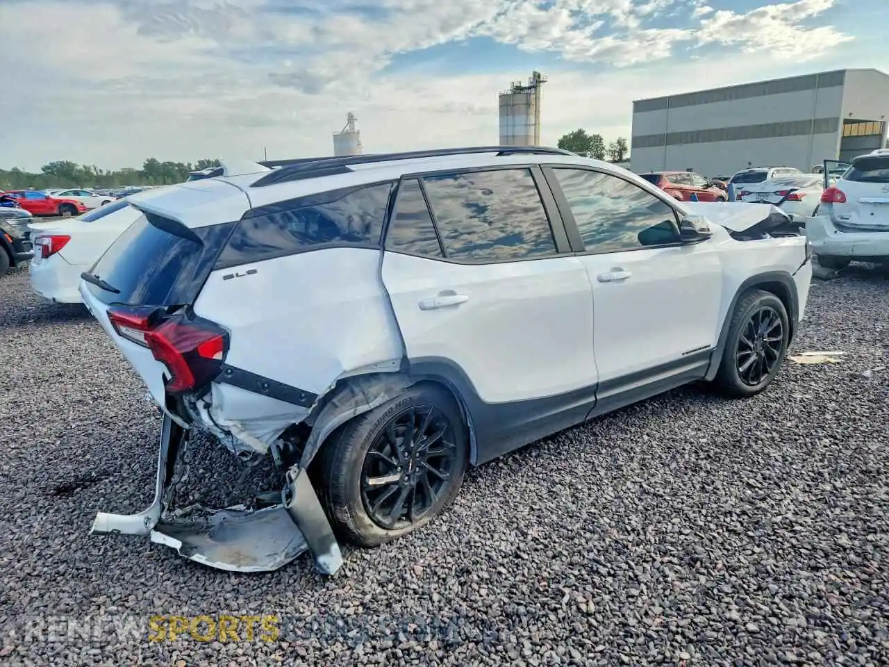 3 Photograph of a damaged car 3GKALMEG5PL130947 GMC TERRAIN 2023