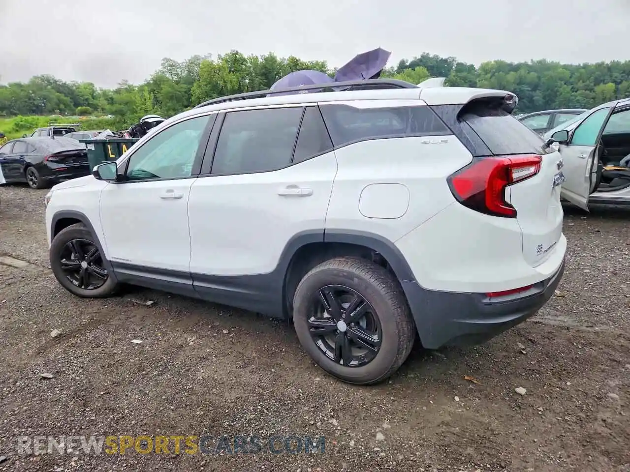 2 Photograph of a damaged car 3GKALMEG5PL213598 GMC TERRAIN 2023