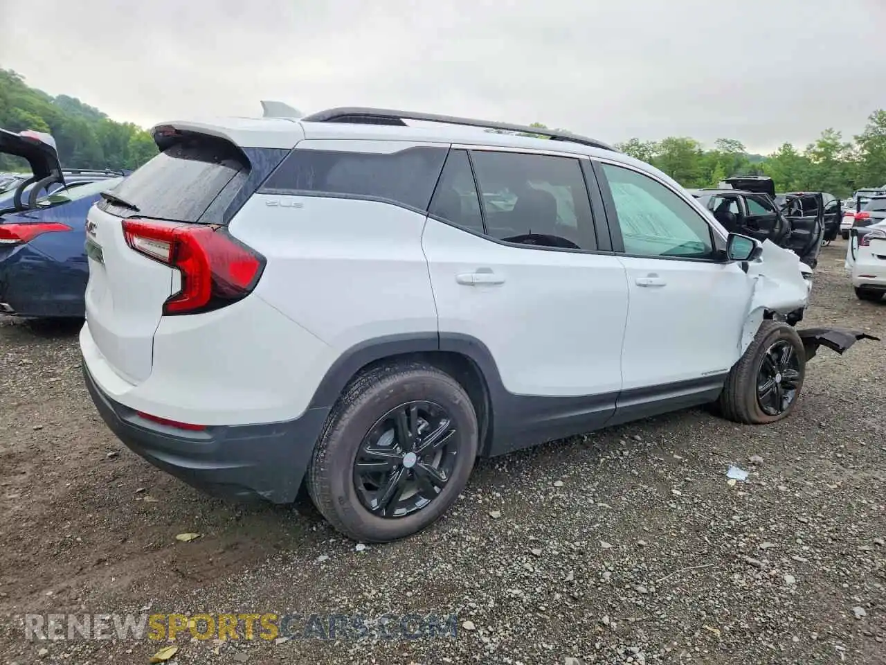 3 Photograph of a damaged car 3GKALMEG5PL213598 GMC TERRAIN 2023