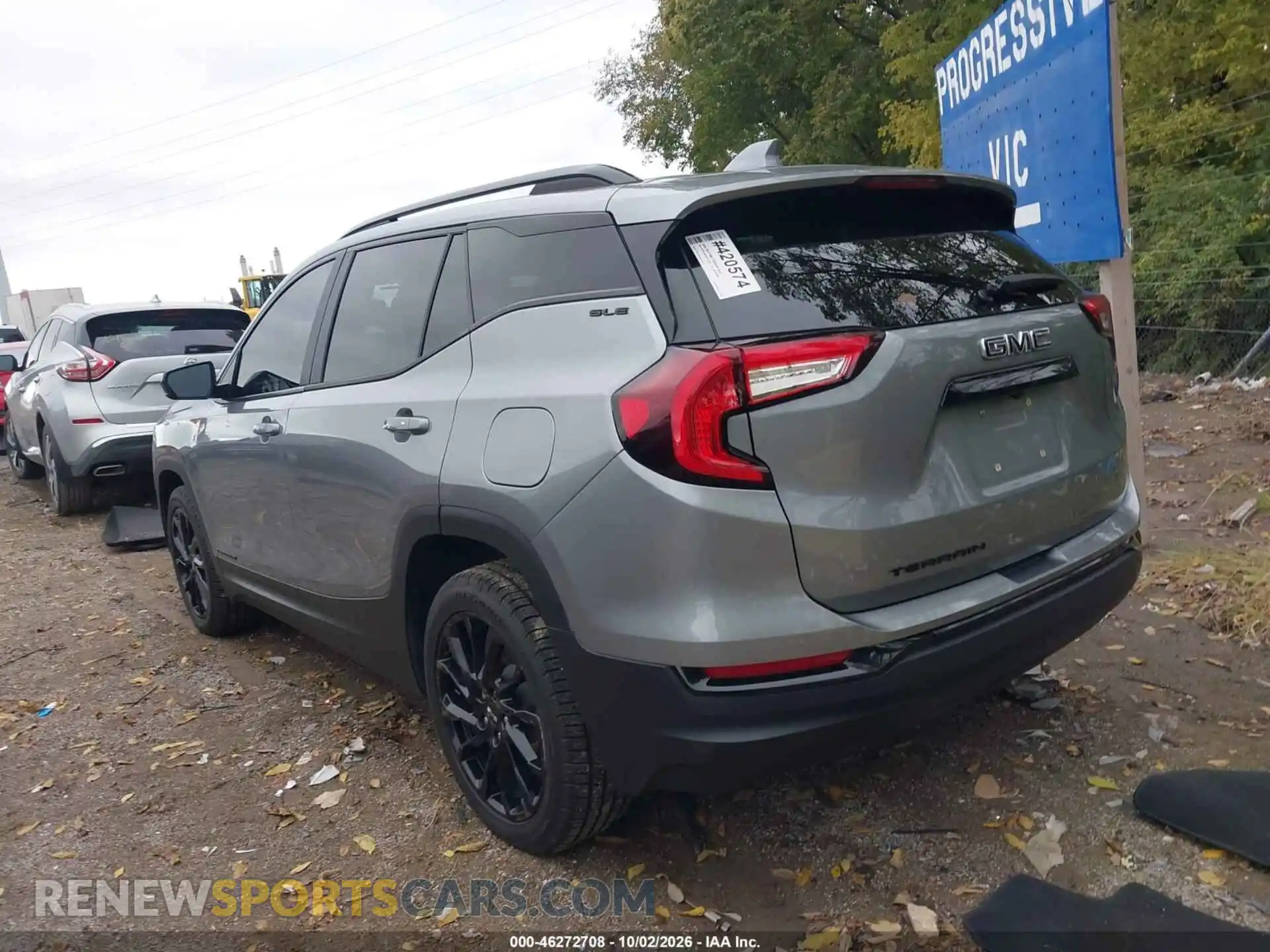 3 Photograph of a damaged car 3GKALMEG6PL121304 GMC TERRAIN 2023