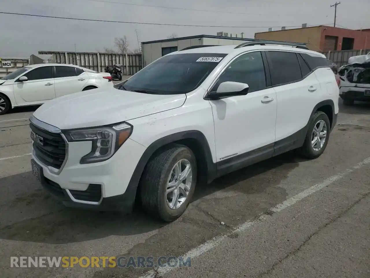 1 Photograph of a damaged car 3GKALMEG6PL151029 GMC TERRAIN 2023