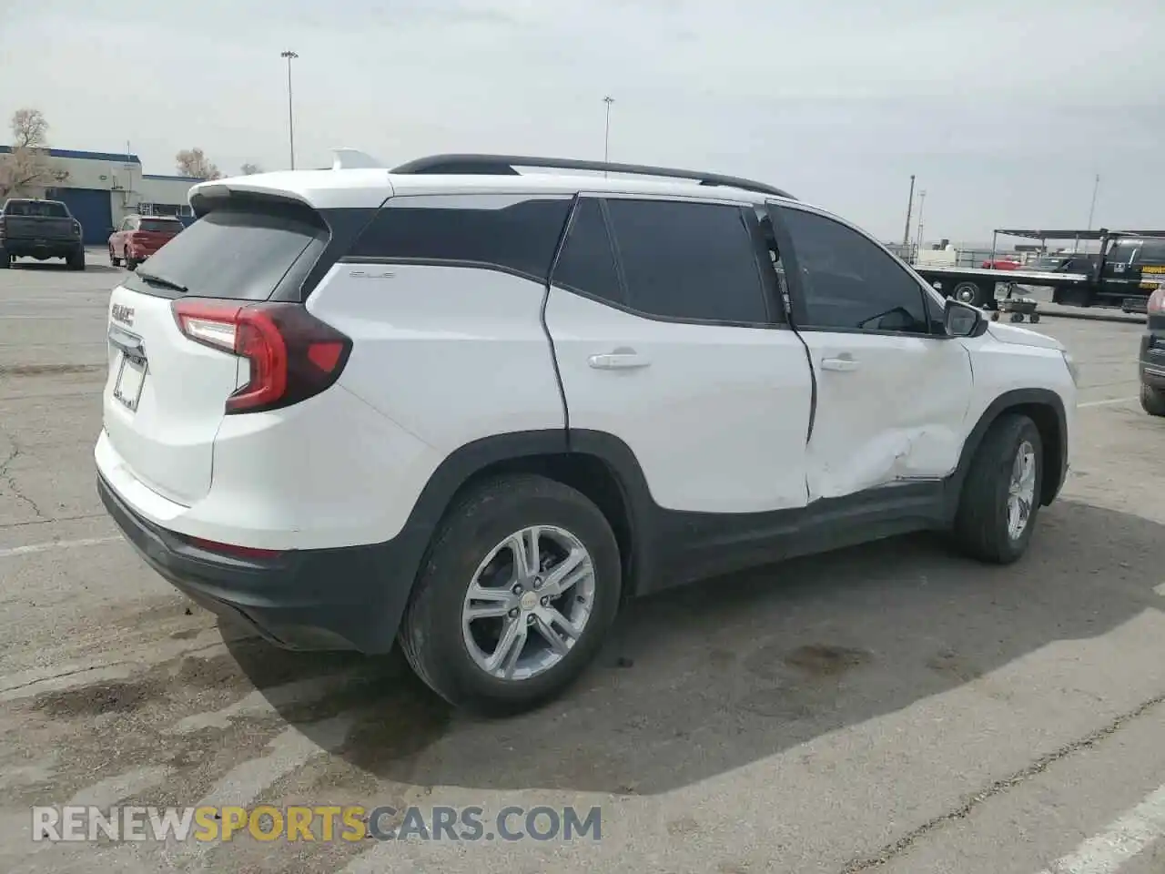 3 Photograph of a damaged car 3GKALMEG6PL151029 GMC TERRAIN 2023