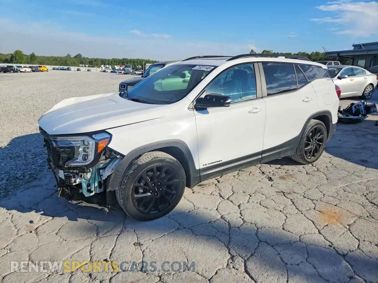 1 Photograph of a damaged car 3GKALMEG6PL167800 GMC TERRAIN 2023