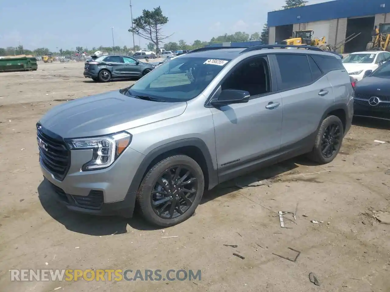 1 Photograph of a damaged car 3GKALMEG7PL104771 GMC TERRAIN 2023