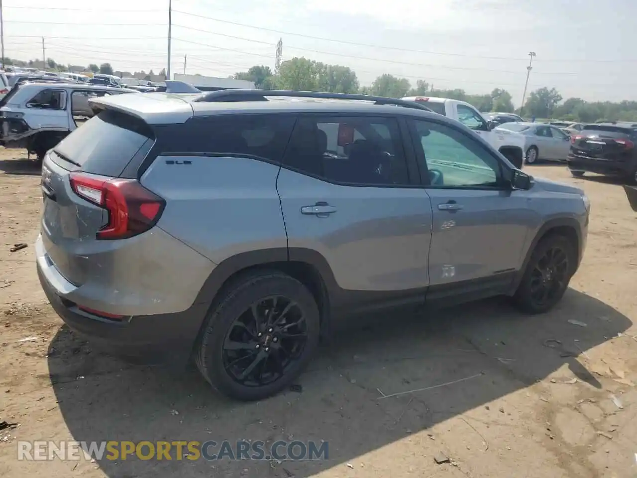 3 Photograph of a damaged car 3GKALMEG7PL104771 GMC TERRAIN 2023