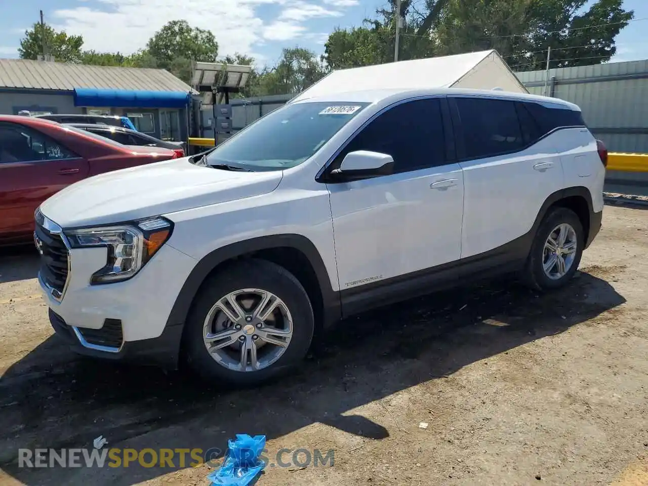 1 Photograph of a damaged car 3GKALMEG7PL134255 GMC TERRAIN 2023