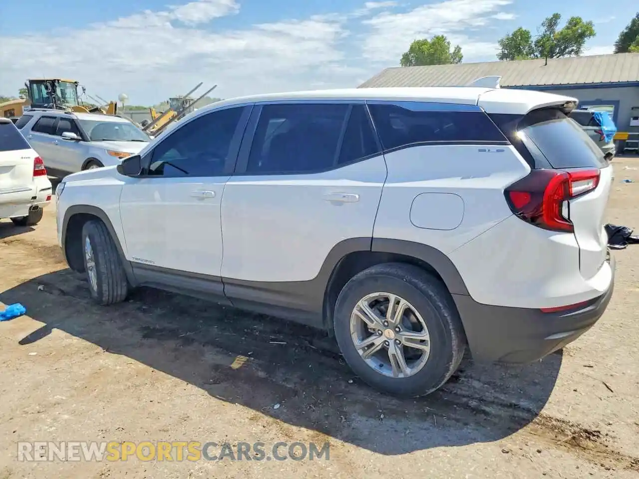 2 Photograph of a damaged car 3GKALMEG7PL134255 GMC TERRAIN 2023