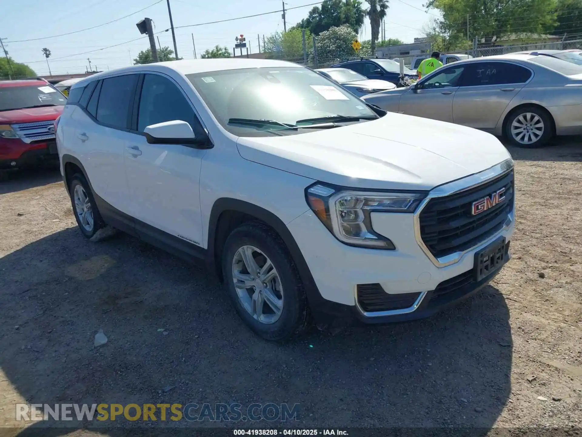 1 Photograph of a damaged car 3GKALMEG7PL185822 GMC TERRAIN 2023
