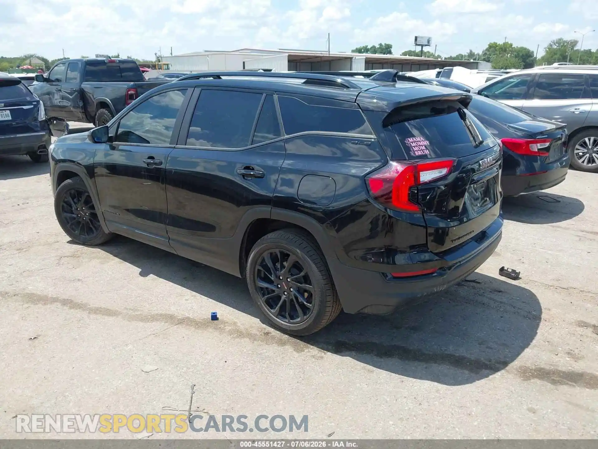 3 Photograph of a damaged car 3GKALMEG7PL241547 GMC TERRAIN 2023