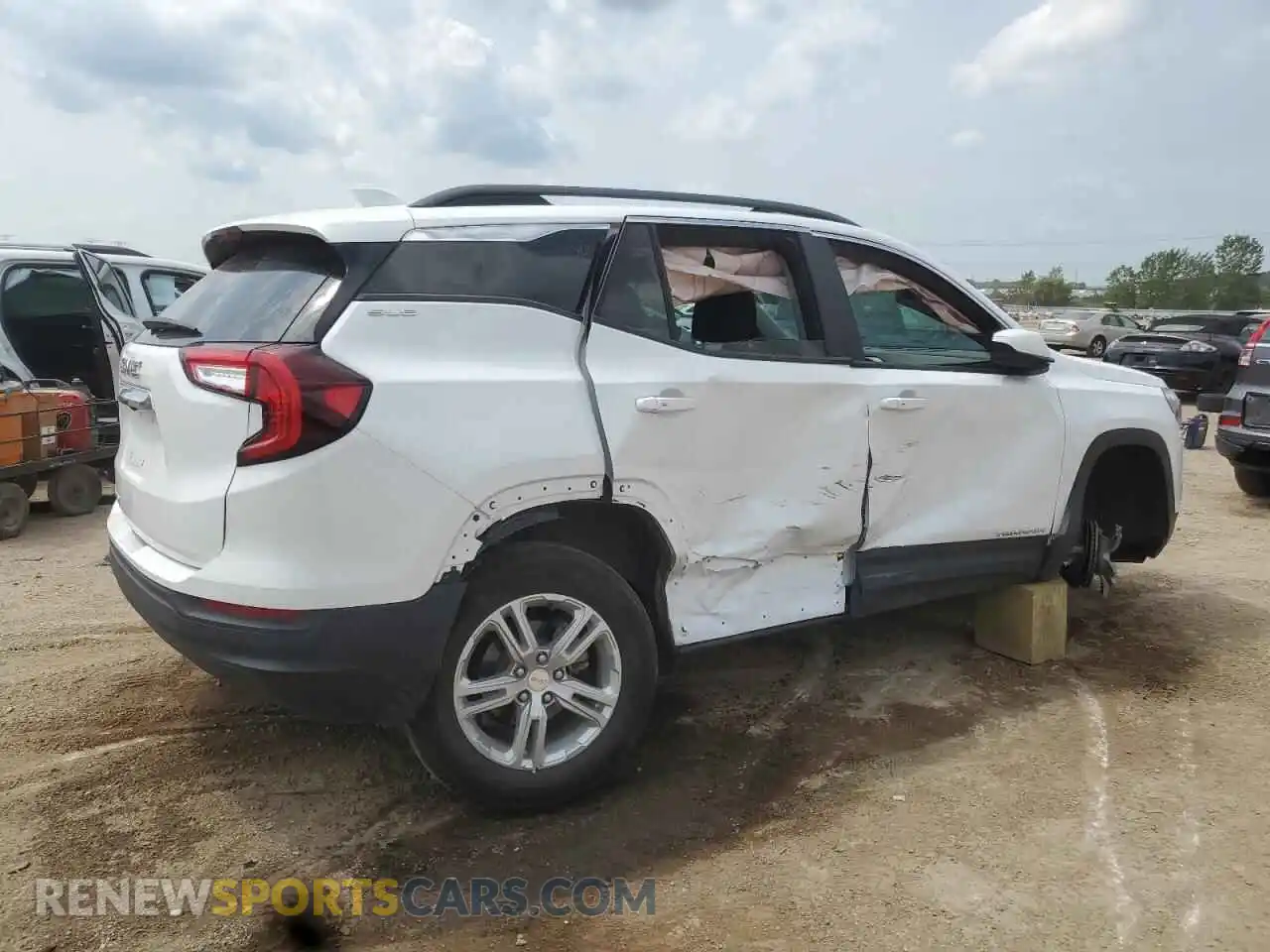 3 fotografías del automóvil dañado 3GKALMEG7PL271776 GMC TERRAIN 2023