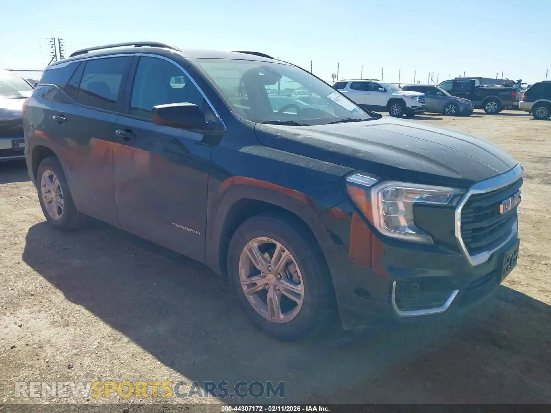 1 Photograph of a damaged car 3GKALMEG8PL118470 GMC TERRAIN 2023