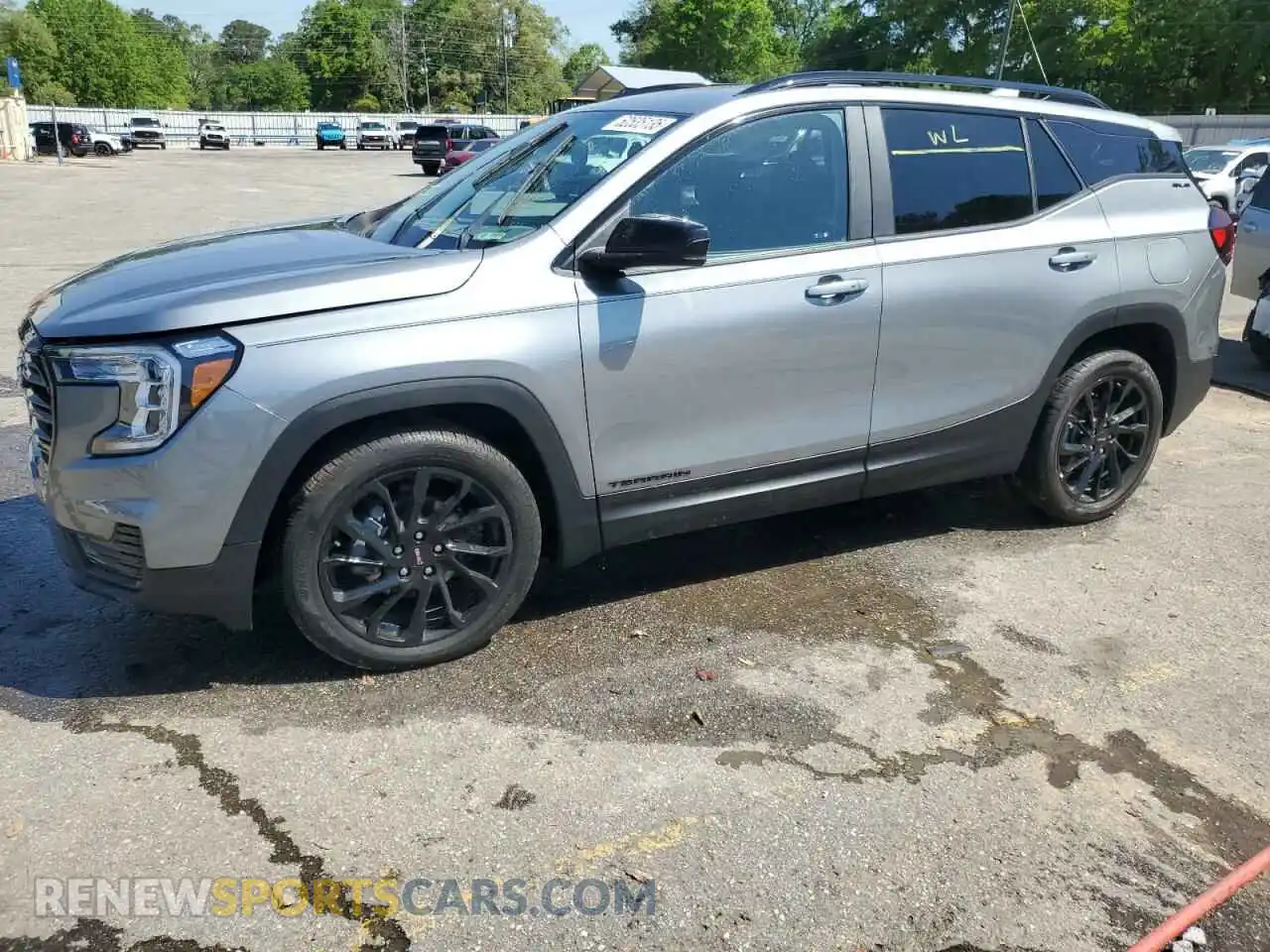 1 Photograph of a damaged car 3GKALMEG8PL151744 GMC TERRAIN 2023