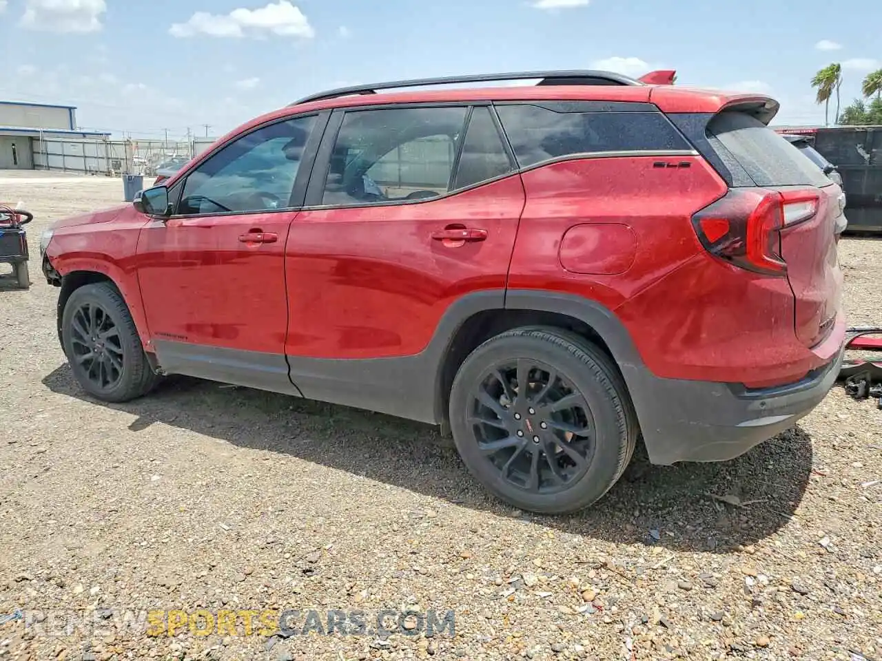 2 Photograph of a damaged car 3GKALMEG8PL217662 GMC TERRAIN 2023
