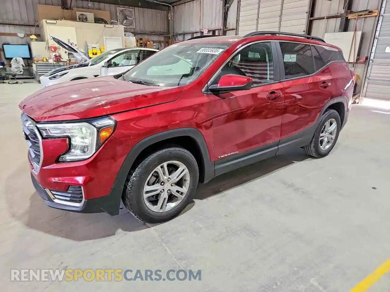 1 Photograph of a damaged car 3GKALMEG8PL259748 GMC TERRAIN 2023