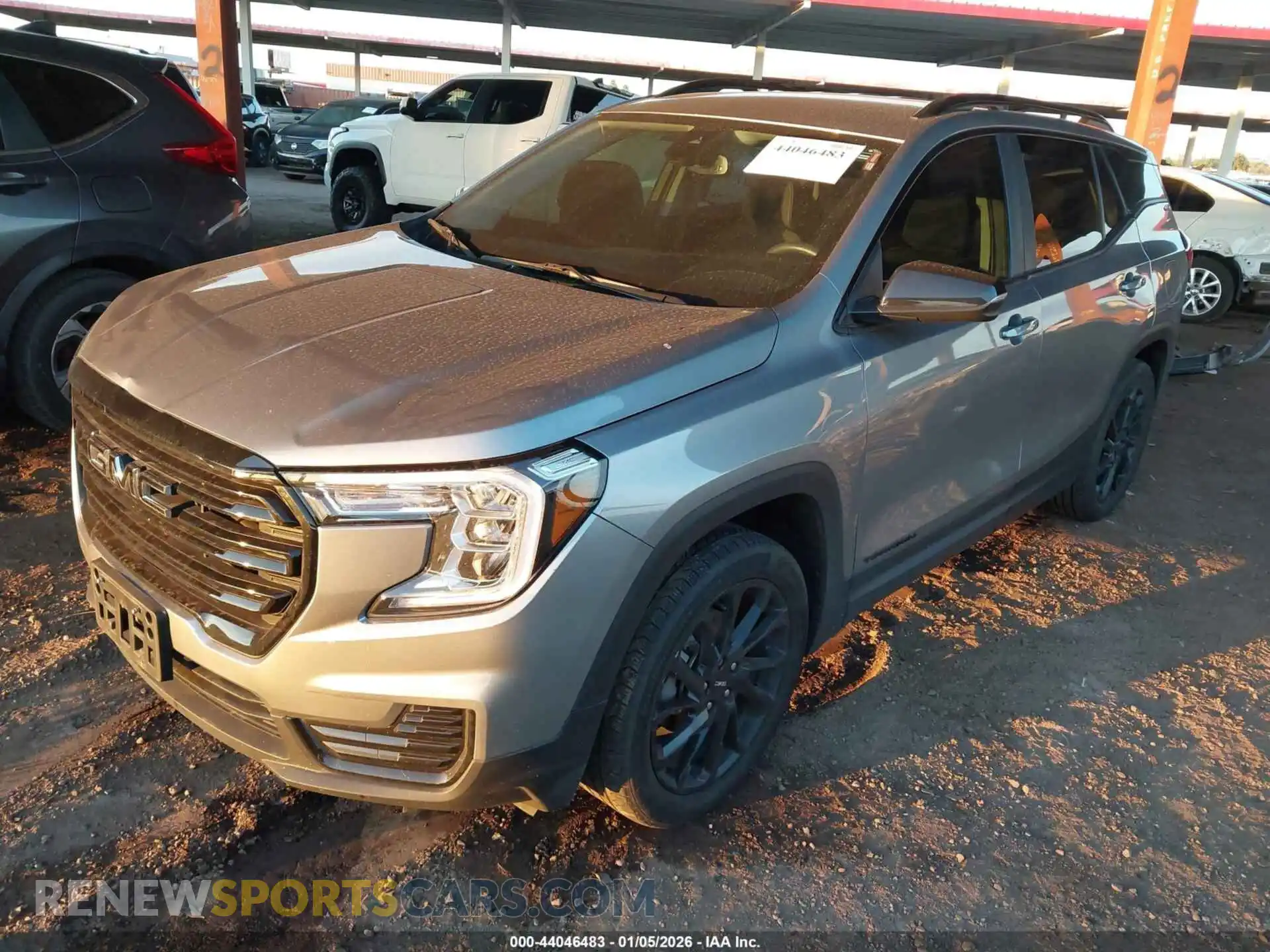 2 Photograph of a damaged car 3GKALMEG9PL137397 GMC TERRAIN 2023