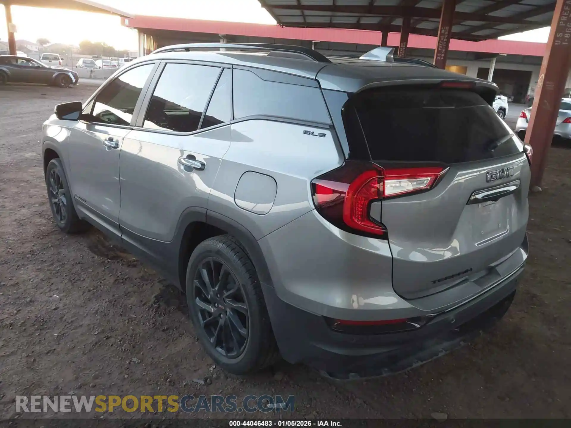 3 Photograph of a damaged car 3GKALMEG9PL137397 GMC TERRAIN 2023