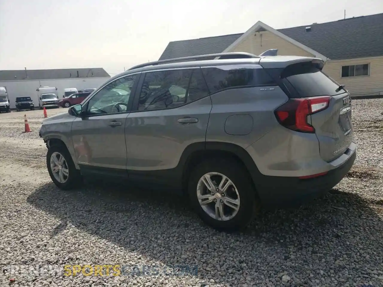 2 Photograph of a damaged car 3GKALMEG9PL201440 GMC TERRAIN 2023