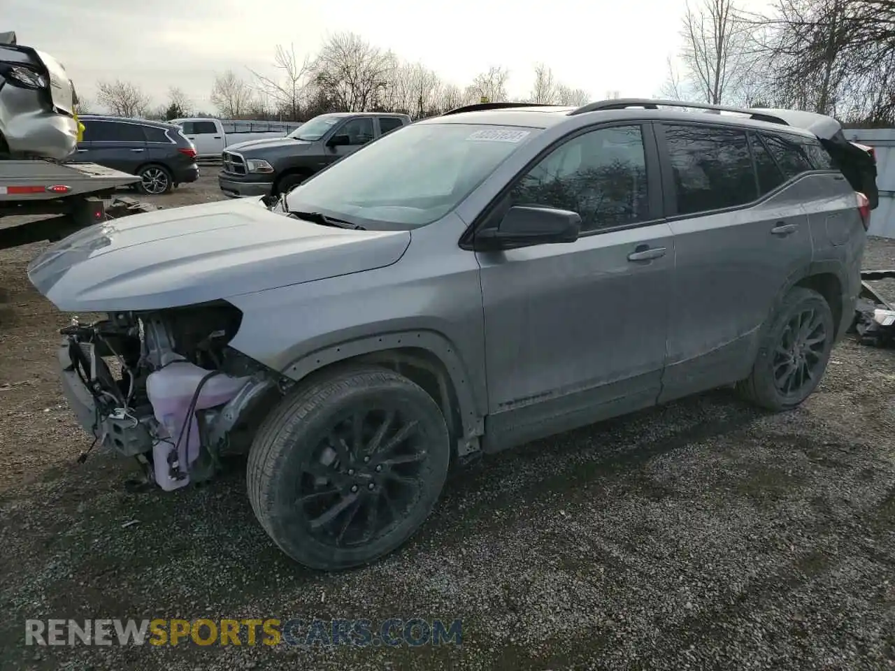 1 Photograph of a damaged car 3GKALMEG9PL243798 GMC TERRAIN 2023