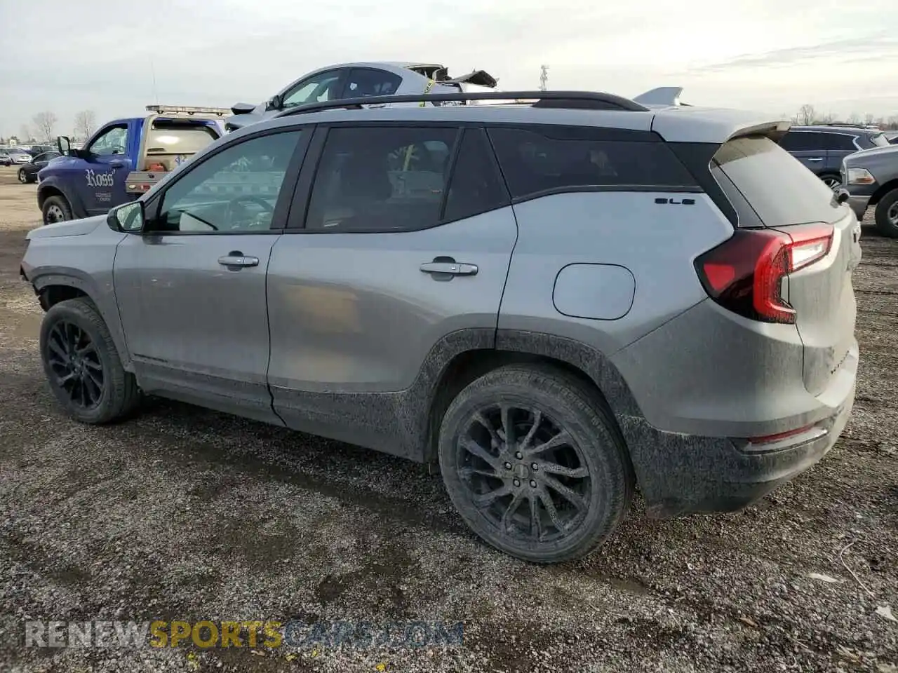 2 Photograph of a damaged car 3GKALMEG9PL243798 GMC TERRAIN 2023