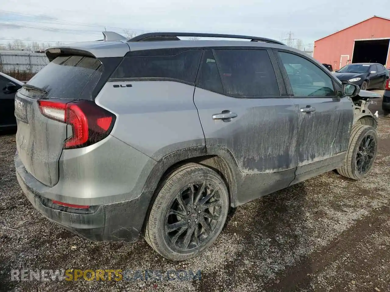 3 Photograph of a damaged car 3GKALMEG9PL243798 GMC TERRAIN 2023