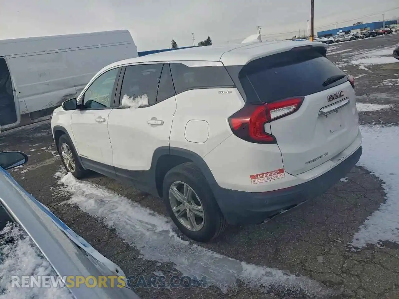 2 Photograph of a damaged car 3GKALMEGXPL118941 GMC TERRAIN 2023
