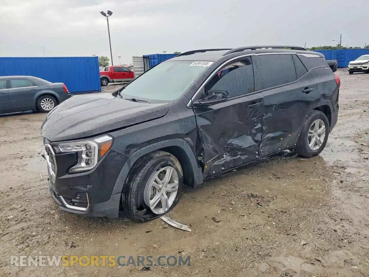 1 Photograph of a damaged car 3GKALMEGXPL124531 GMC TERRAIN 2023