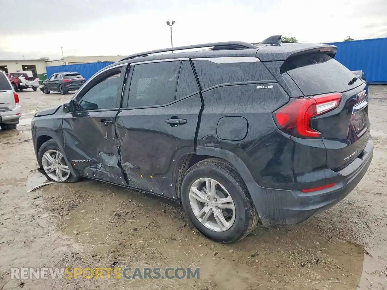 2 Photograph of a damaged car 3GKALMEGXPL124531 GMC TERRAIN 2023