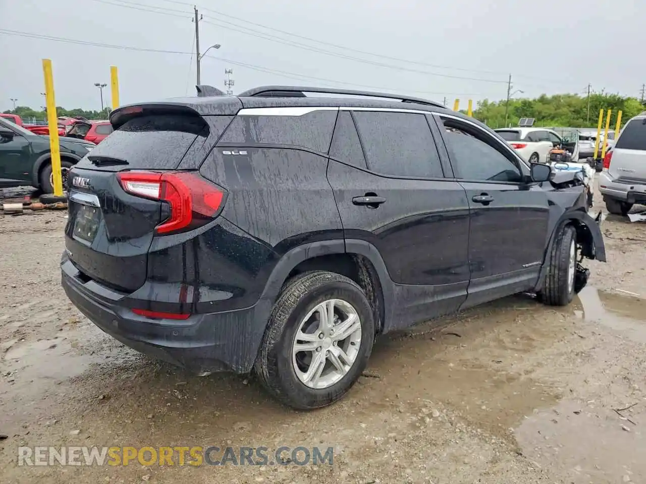 3 Photograph of a damaged car 3GKALMEGXPL124531 GMC TERRAIN 2023