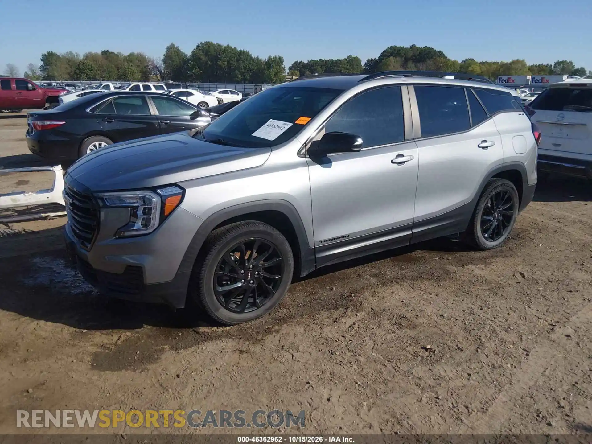 2 fotografías del automóvil dañado 3GKALMEGXPL133343 GMC TERRAIN 2023