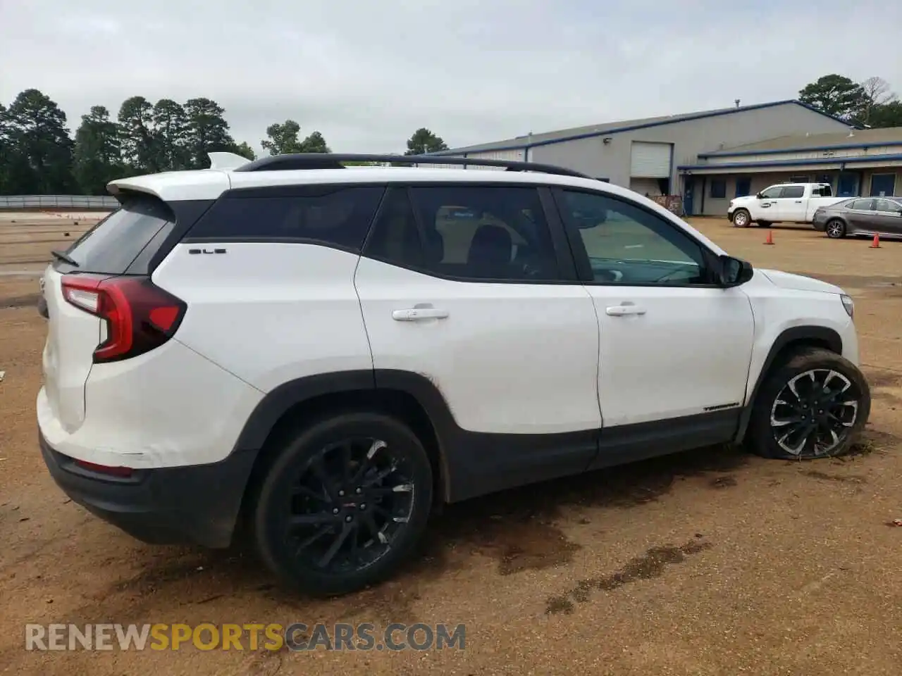 3 Photograph of a damaged car 3GKALMEGXPL218618 GMC TERRAIN 2023