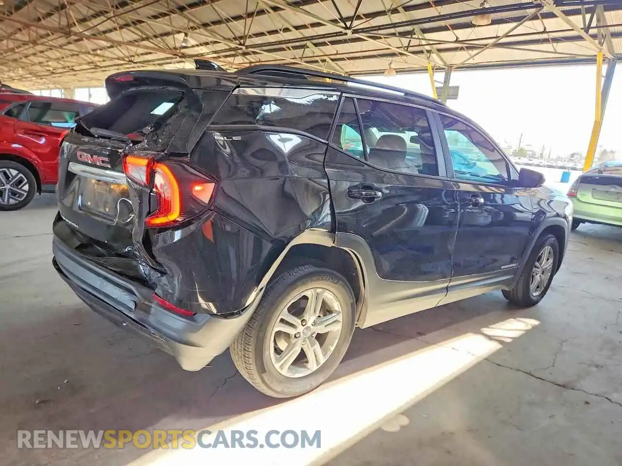 3 Фотография поврежденного автомобиля 3GKALMEGXPL270833 GMC TERRAIN 2023