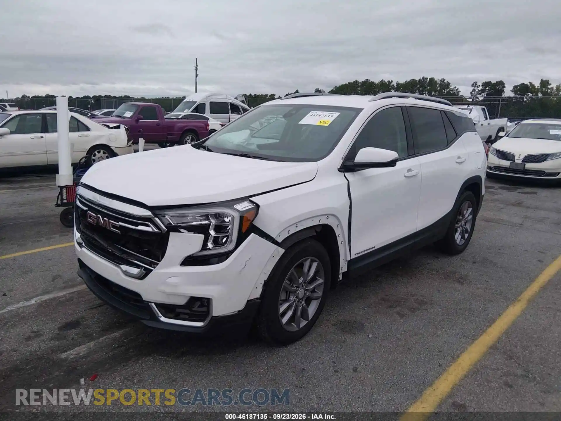 2 Photograph of a damaged car 3GKALPEG0PL122014 GMC TERRAIN 2023