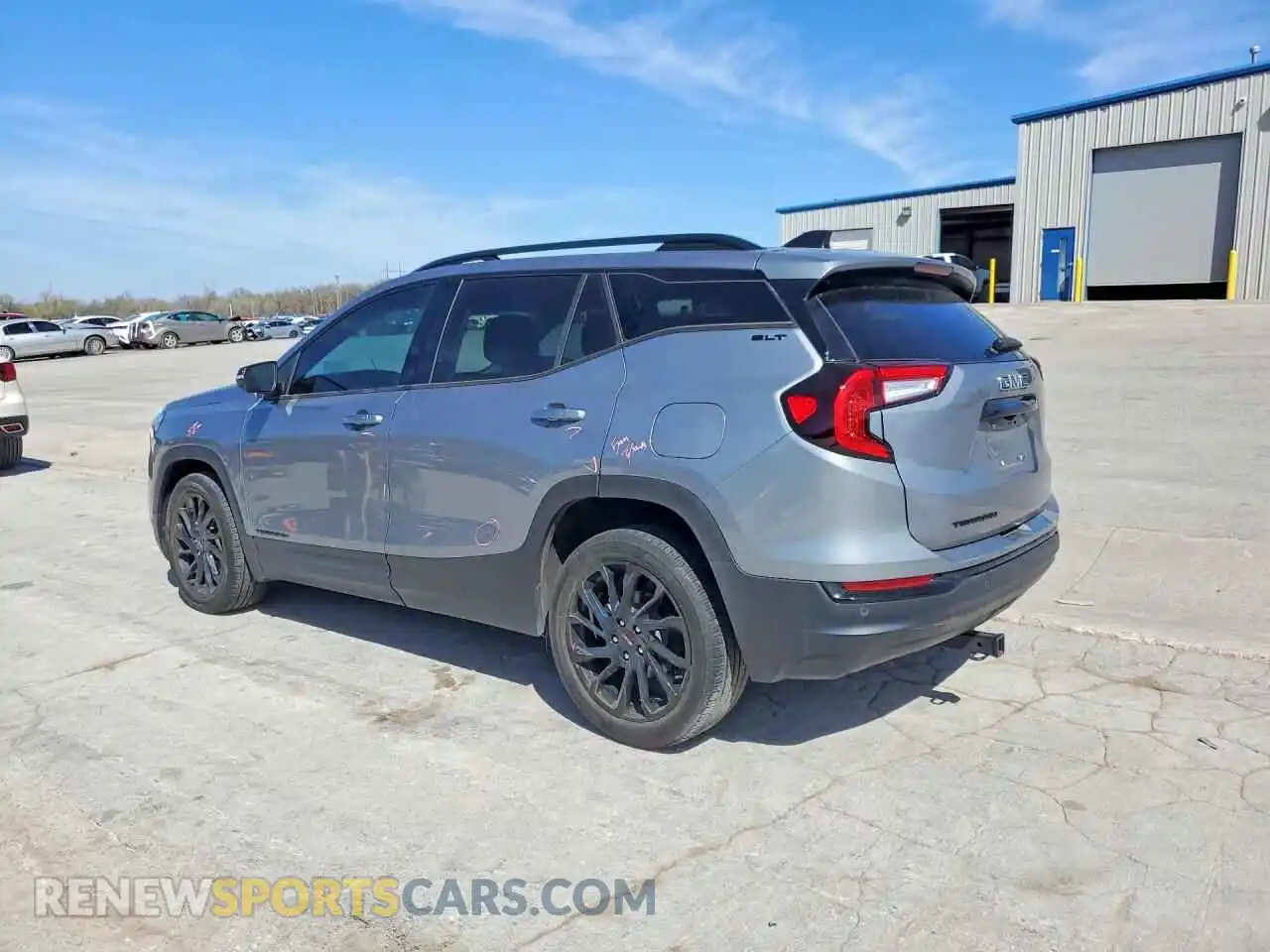 2 Photograph of a damaged car 3GKALPEG0PL244937 GMC TERRAIN 2023